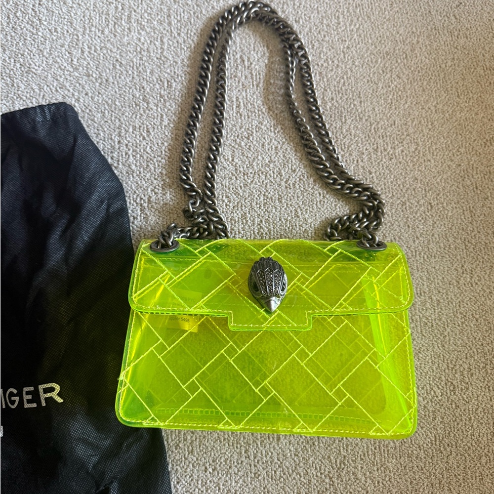 KURT GEIGER LONDON
Kensington Transparent Mini Shoulder Bag